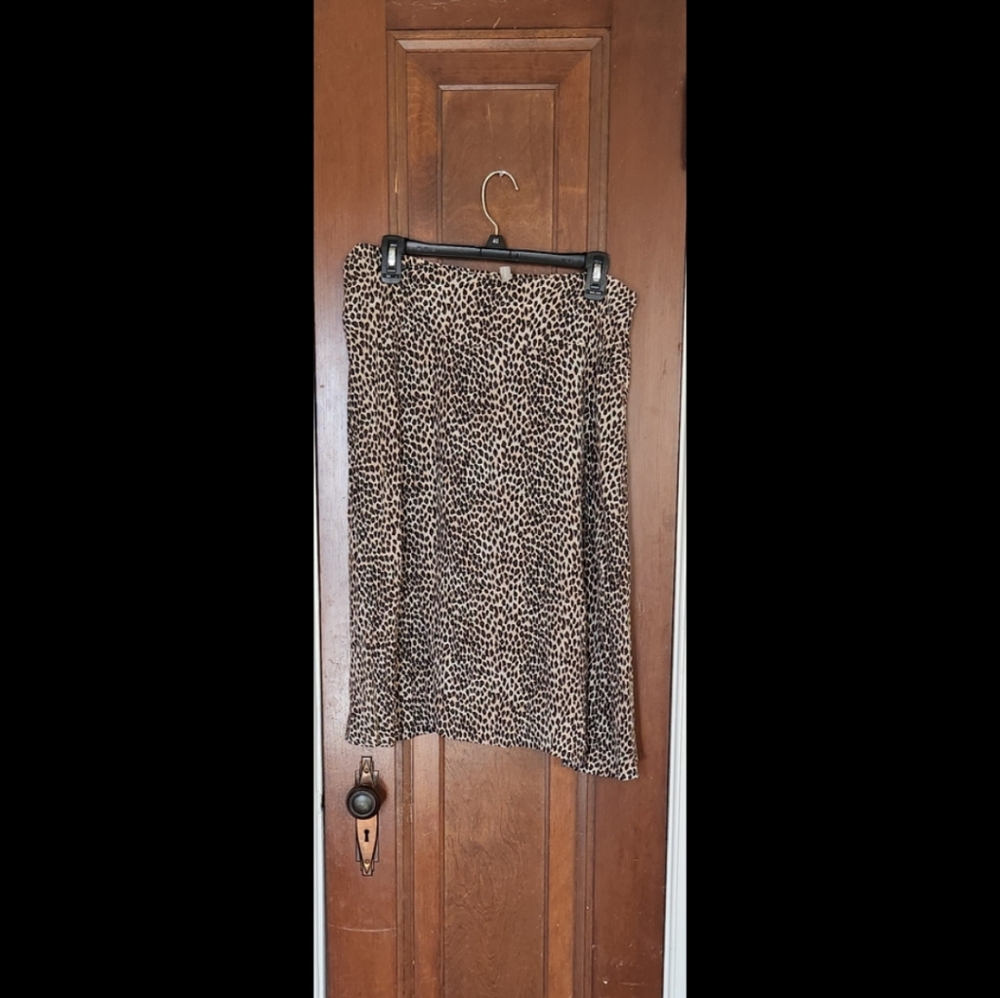 Leopard print Hanna Andersson skirt size 10